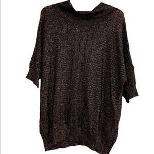 Black and silver women’s sweater